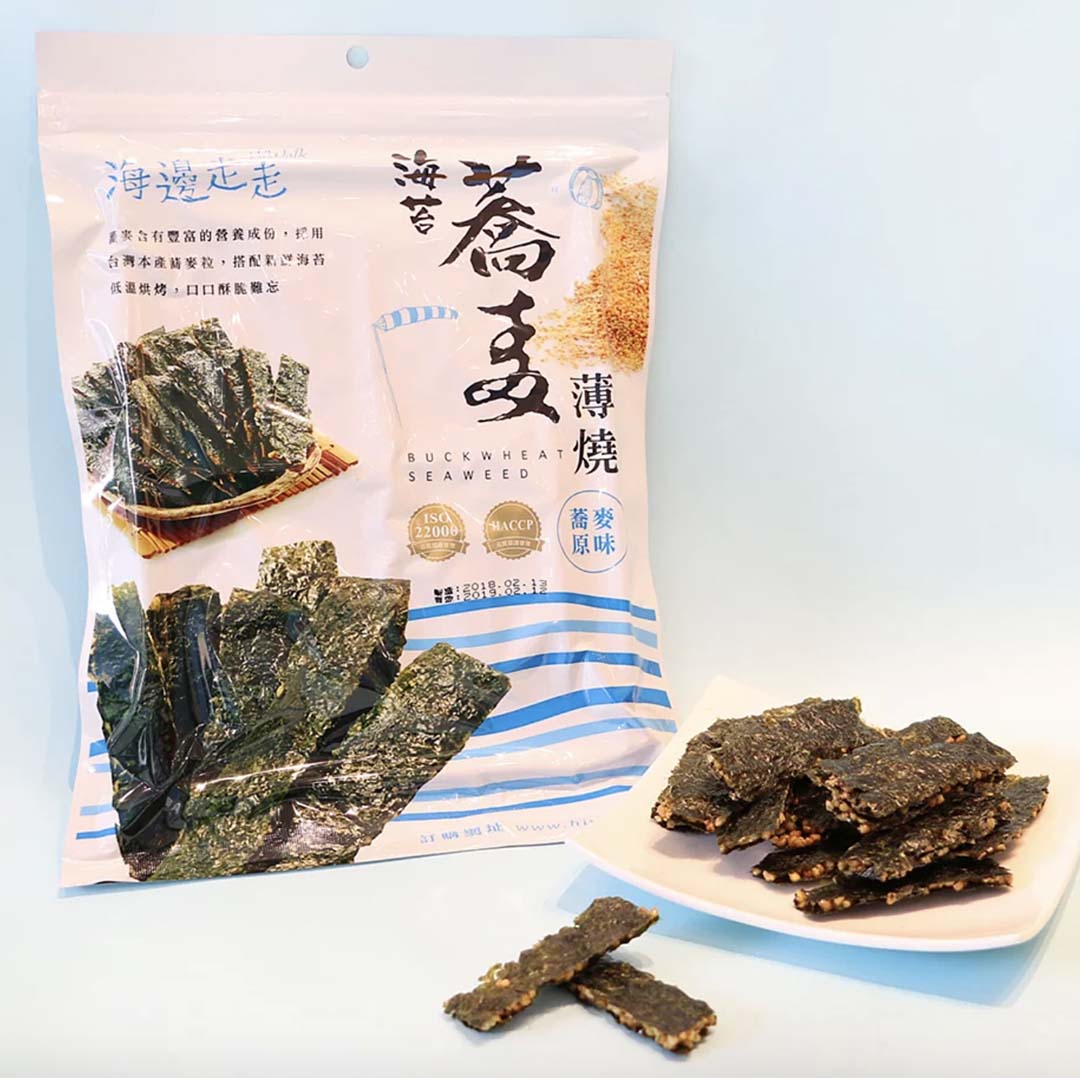 Hiwalk - Crispy Seaweed with Buckwheat (40g per pack)
