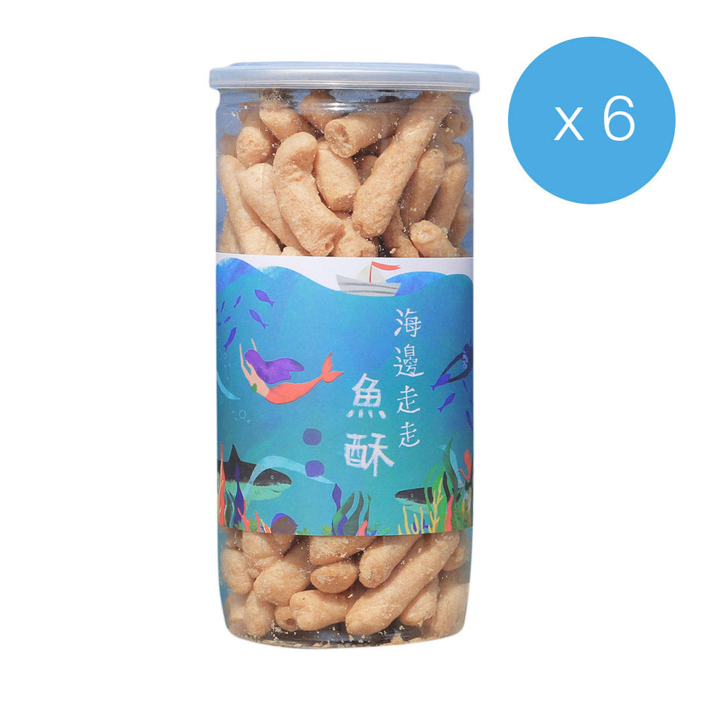 [Buy 5 Get 1 Free] Hiwalk - Tamsui Fish Crackers 淡水魚酥 (120g per bottle)
